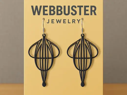 Enigmatic Whirl Earrings