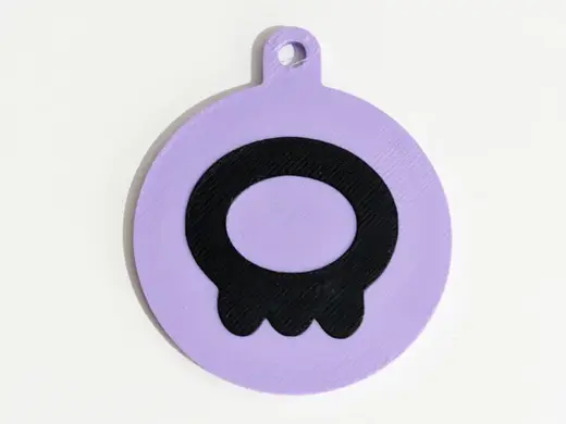 Pokemon Go Keychain| Poison Type