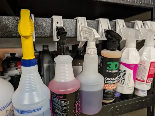 Spray Bottle Holder Wall Mount / Rack