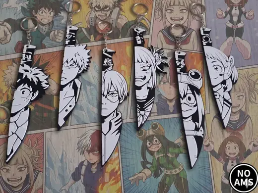 MY HERO ACCADEMY: Manga-Cut design series