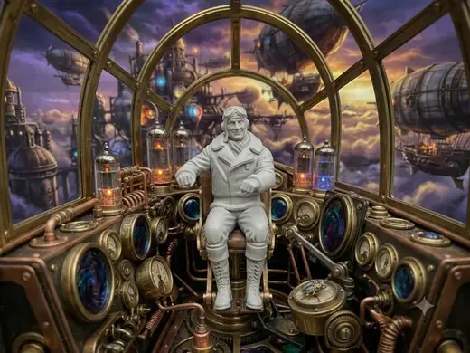 1913 EtrichTaube Pilot 4