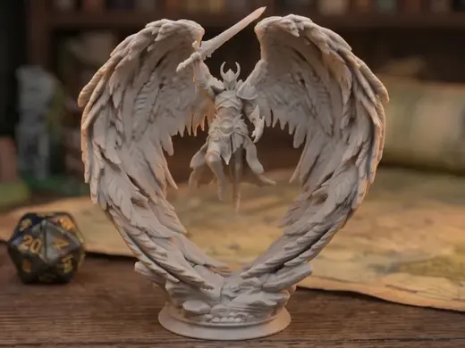 The Celestial Paladin Archangel Champion 5cm Base