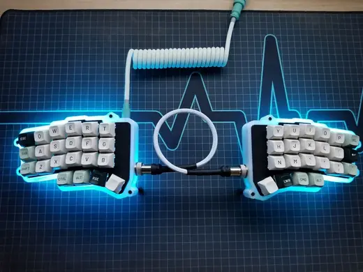 Corne44 handwired keyboard for MX style switches