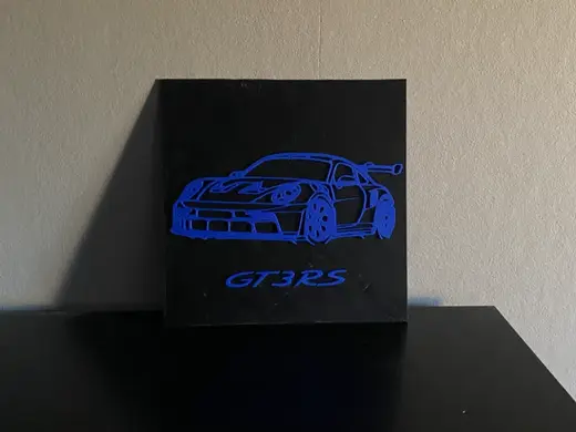 Porsche 911 992 GT3 RS board/picture for AMS