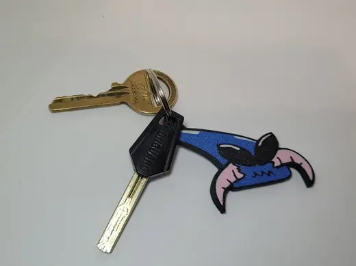Kurvinox - Keychain |Captain Bomb|Kapitan Bomba