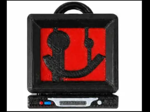 Jx1dx1 TV Keychain v2
