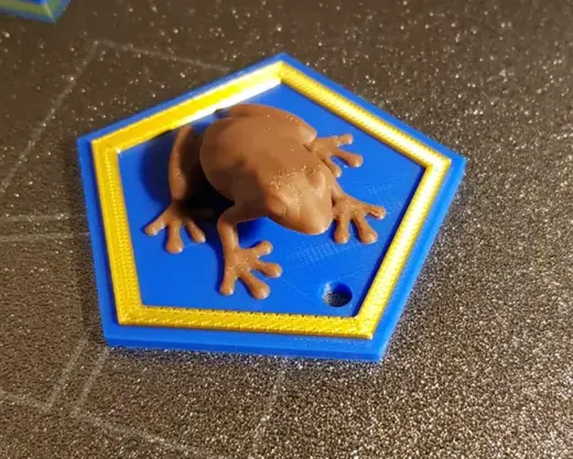 Harry Potter Frog Card - XMAS Ornament / Keychain