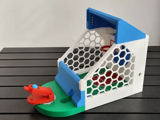 Back Cover for Mini Motorized Basketball Game
