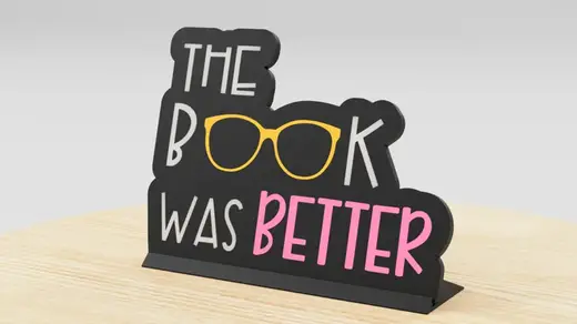 The Book Was Better | Desk Frame
