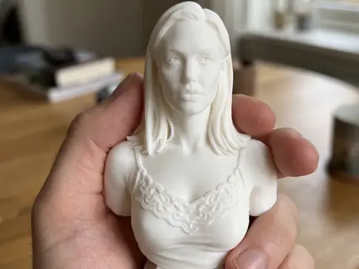 Jennifer Garner Fan art 3D Bust