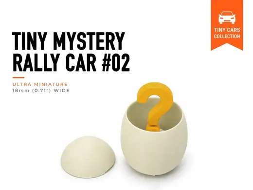 Tiny Mystery Rally Car #02 - Mini Cars Series