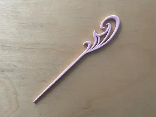 Fermaglio Capelli Stile Floreale