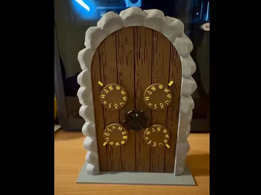 David's overly-complicated D&D Dungeon Door Puzzle