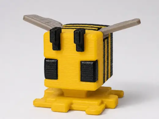 minecraft mc donalds happy meal bee figure