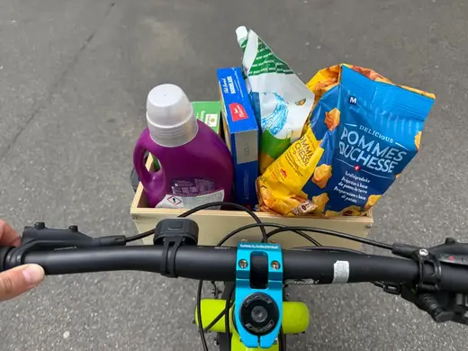 MTB / Fat Bike Front Rack Box - Clip-On DIY
