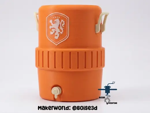 Netherlands Soccer – Igloo Cooler Koozie
