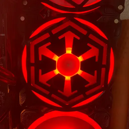 Sith Empire - Star Wars Fan Cover for 120mm fans