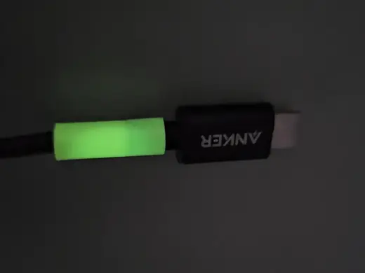 usb-c cable protection glow in the dark