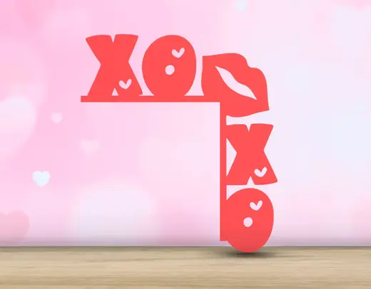 Valentine's Day - Door Corner - XOXO