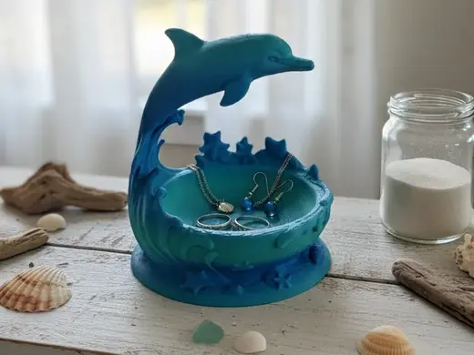 Dolphin Jewelry / Catch All Bowl