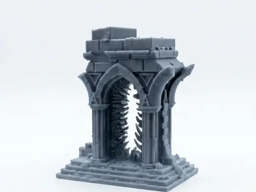 Gothic Ruined Portal – Terrain Piece