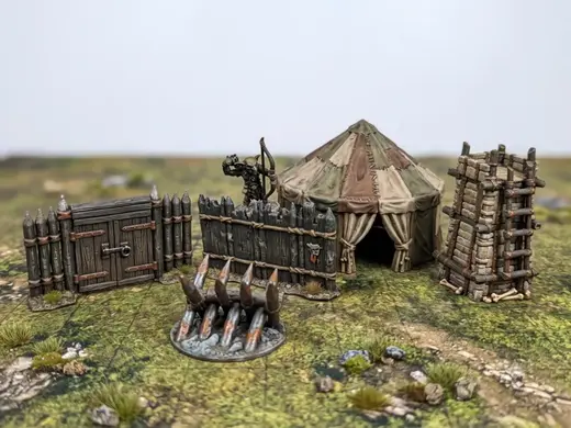 D&D Goblin Outpost (6 pieces)