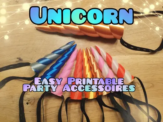 Unicorn Horn for Elastic Hair/Head Band