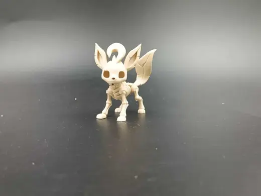 Leafeon Skeleton Pokemon Kawaii - Anime - Toy