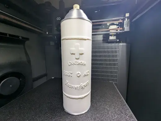 Resident Evil Health Spray Embossed Logo