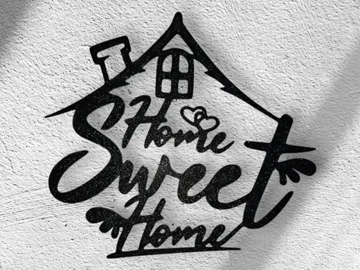 Home Sweet Home Wall Decoration