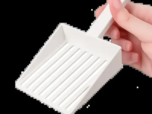 Minimalist Cat Litter Scoop - Slotted Design