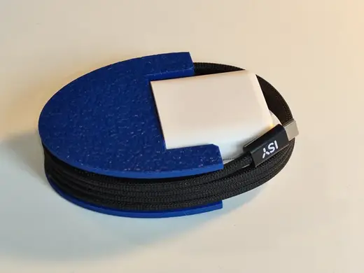 Europlug pin protector with cable holder