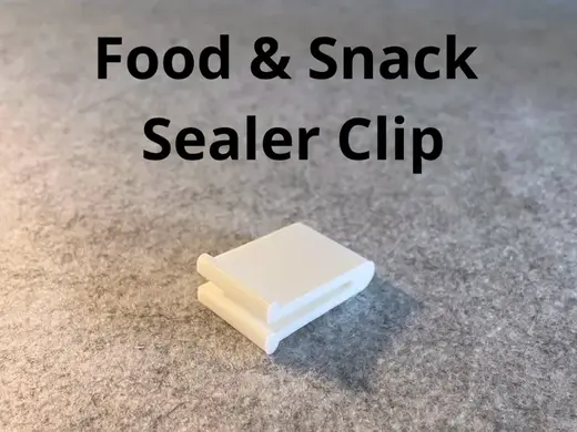 Bag Clip – Airtight Food & Snack Sealer Clip