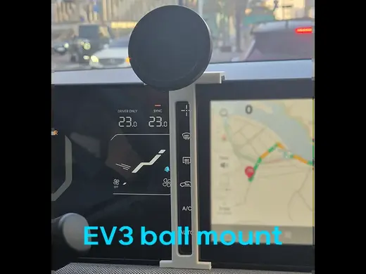 EV3 ball mount clip
