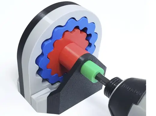 Harmonic Pin-Ring: a new drive type
