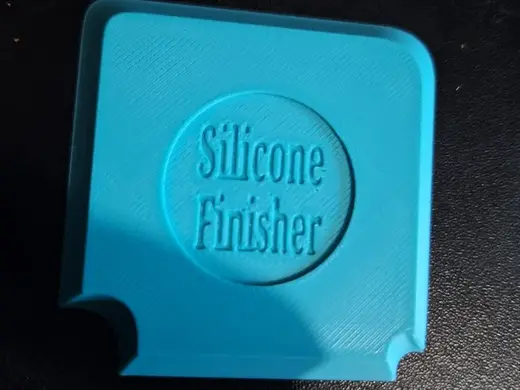 Silicone Finisher curved