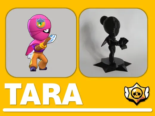 Tara brawl stars figurine