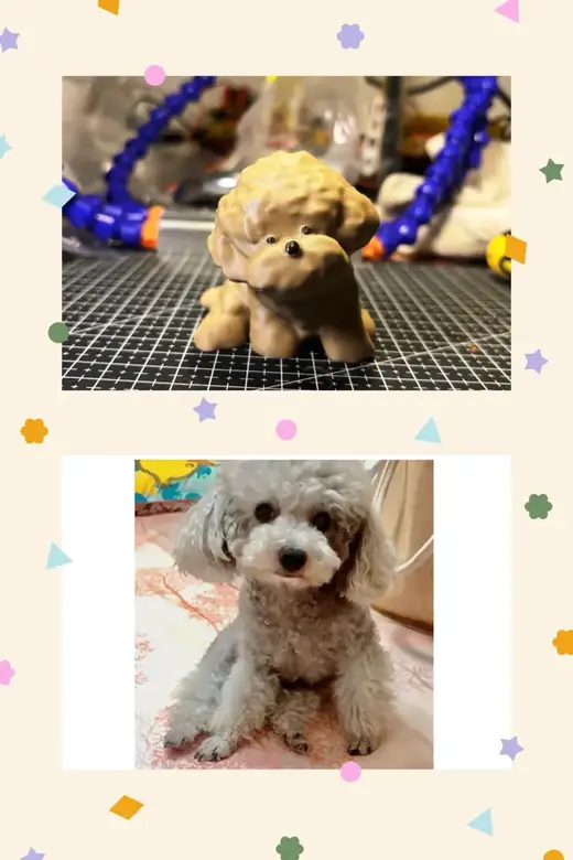 泰迪小狗—小摆件—全国统一坐姿