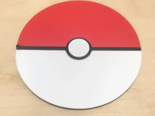 PokeBall Birthday Card Invitation