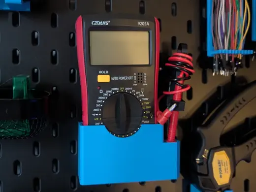 Multimeter Halterung für IKEA Skadis