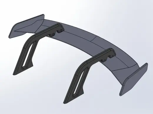 Tiny Car Wing GT3-style