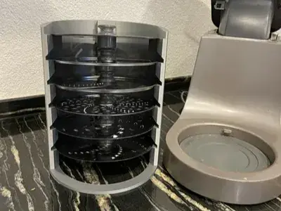 Scheibenhalter Cutting blade and disc holder