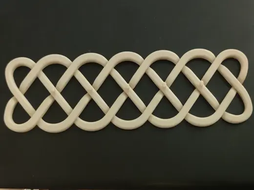 Celtic knot rack