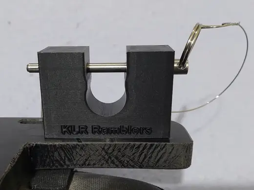 Gen3 KLR650 luggage rack brackets