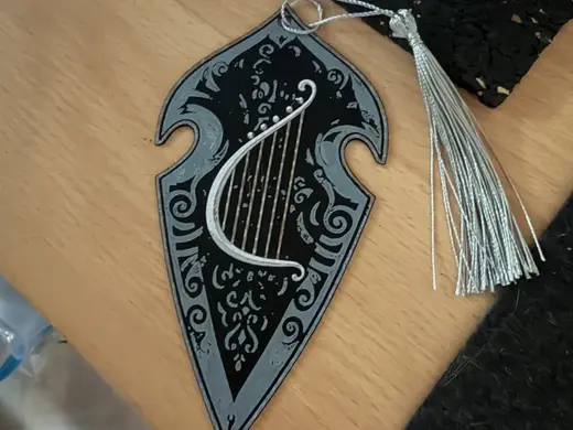 Bookmark–The 12 Houses Gondolin: House of the Harp