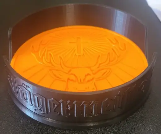 Jägermeister Untersetzer 8x + Aufbewahrungsbox