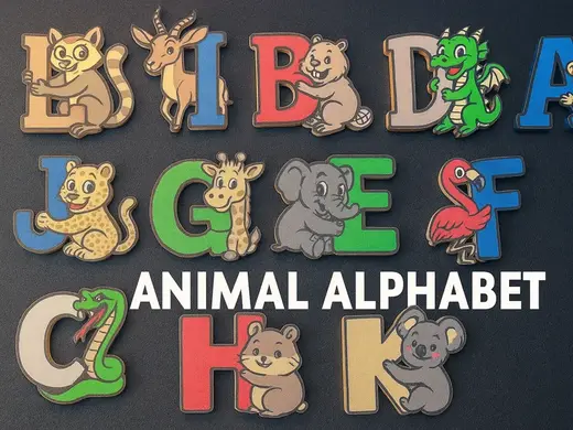 Letter H “Hamster” - Animal Alphabet