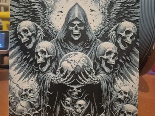 the world of skulls hueforge