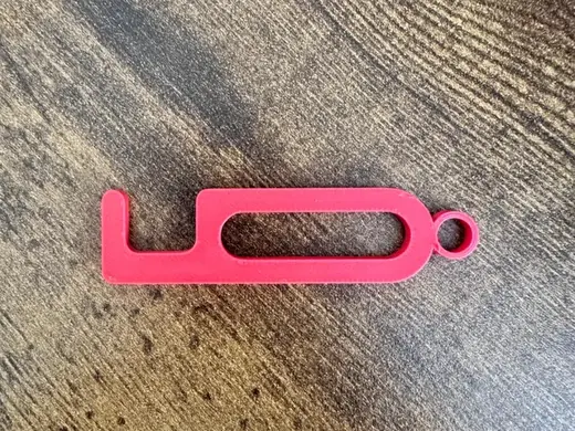 Mobile phone stand keychain