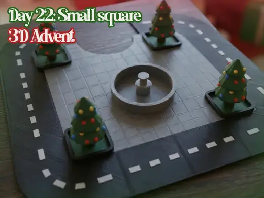3D Advent Bolivia | Day 22 Plazuela